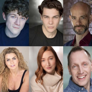 Cast Set For THE TAILOR-MADE MAN at the Stage Door Theatre in Drury Lane Interview