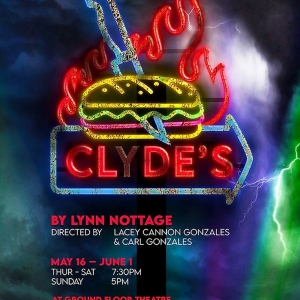 Cast Set For CLYDE'S at Ground Floor Theatre Photo