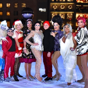 DRAG QUEENS ON ICE Returns To The Safeway Holiday Ice Rink In Union Square Photo