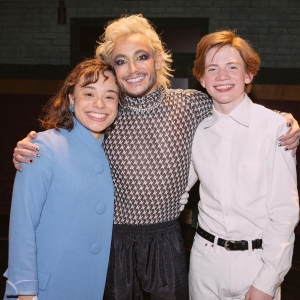 Photos: Frankie Grande Visits STRANGER THINGS: THE FIRST SHADOW Photo