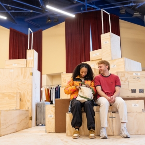 Photos: TWO STRANGERS (CARRY A CAKE ACROSS NEW YORK) Rehearsals at A.R.T. Photo