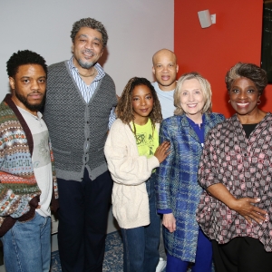 Photos: Hillary Clinton Visits PURPOSE on Broadway Photo