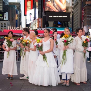 Vangeline Theater/New York Butoh Institute Presents 9/11 Performance In Time Square Photo