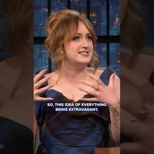 Brittany Broski Explains the Inspiration Behind Royal Court on LATE NIGHT WITH SETH M Photo