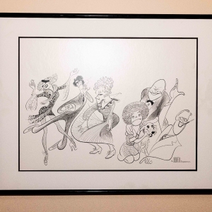 Original ANNIE Hirschfeld Art Comes to the West Bank Cafe
