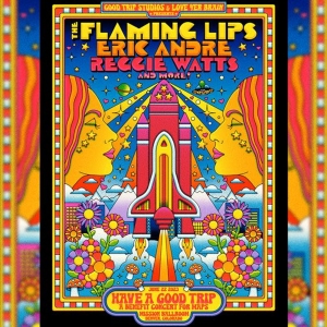 HAVE A GOOD TRIP Benefit Show Will Celebrate MAPS and Psychedelic Medicine Photo
