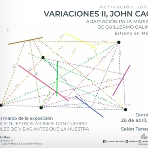 El Artista Visual Guillermo Galindo Rendirá Homenaje A John Cage Acompañado  Photo