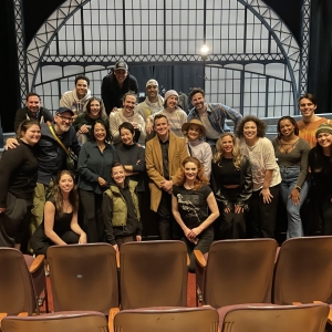 Photo: Lynn Ahrens Visits ANASTASIA Cast at the Bucks County Playhouse Photo