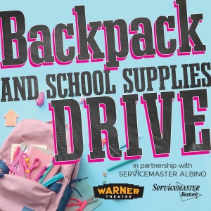 Warner Theatre Partners With Servicemaster Albino For Backpack Drive Video