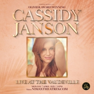Cassidy Janson Will Perform Live at the Vaudeville Theatre as Part of the Westway…