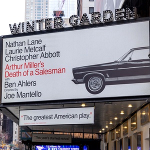 Up on the Marquee: DEATH OF A SALESMAN Returns Photo