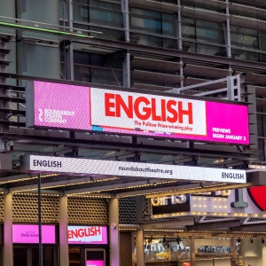 Up on the Marquee: ENGLISH Photo