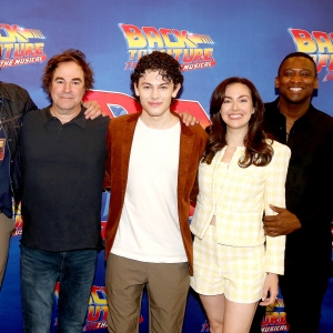 Photos: BACK TO THE FUTURE: THE MUSICAL Cast Meets the Press Photo