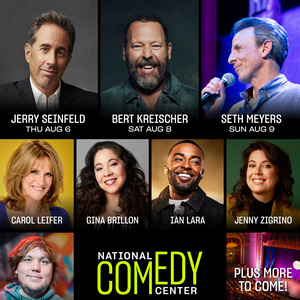 Jerry Seinfeld, Bert Kreischer & Seth Meyers to Headline National Comedy Center Festi Video