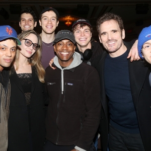 Photos: Original Greaser Matt Dillion Visits THE OUTSIDERS on Broadway Video