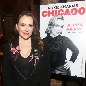 Photos: Alyssa Milano Meets the Press for CHICAGO Debut Photo