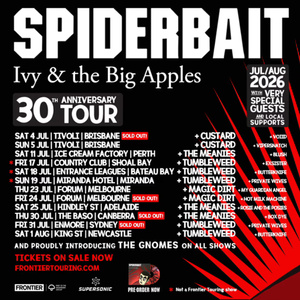 SPIDERBAIT to Kick Off IVY & THE BIG APPLES 30th Anniversary Tour with Local Openers Photo