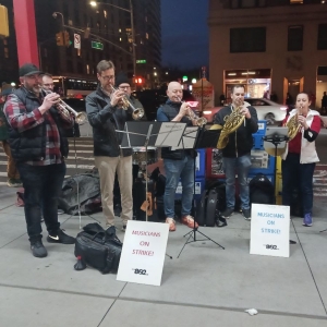 Musicians On Strike: Local 802 Announces Picket Line With Live Music At DCINY's Next Performance Outside Carnegie Hall