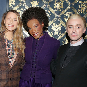 Photos: Blake Lively Visits Tom Felton at HARRY POTTER AND THE CURSED CHILD Photo