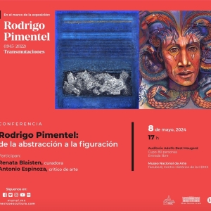 Expondrán En Conferencia Las Búsquedas Estéticas De Rodrigo Pimentel, Artista Del Color, En El Museo Nacional De Arte