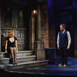 Photos: Ethan Slater and Betsy Wolfe in LITTLE SHOP OF HORRORS Photo
