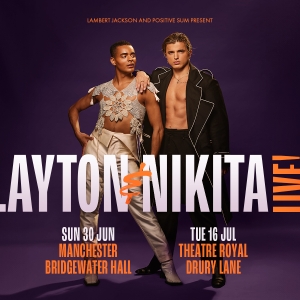 Layton Williams and Nikita Kuzmin Return in LAYTON & NIKITA LIVE! in Manchester and Lo Photo