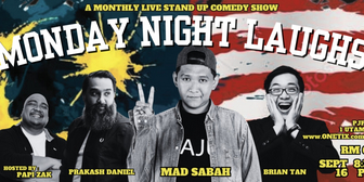 MONDAY NITE LAUGHS Returns to PJPAC This Month