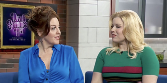 Megan Hilty & Jennifer Simard Talk DEATH BECOMES HER on WGN9 Chicago