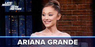 Ariana Grande Reacts to WICKED Mac & Cheese on SETH MEYERS