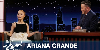 Ariana Grande Talks WICKED Oscar Nom, Sings 'Defying Gravity' Riff on JIMMY KIMMEL LIVE