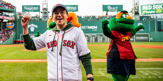 CURSED CHILD Star Alex Serino Celebrates 'Harry Potter Day' At Fenway Park