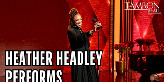 Heather Headley Performs 'He Is' on TAMRON HALL