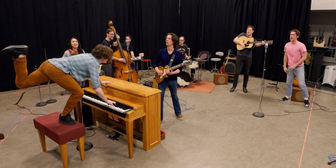 Marcus' MILLION DOLLAR QUARTET Rehearse 'Brown Eyed Handsome Man'