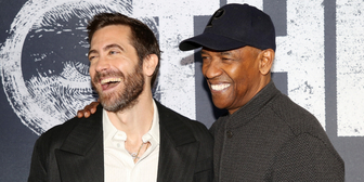 In Rehearsals for OTHELLO with Denzel Washington and Jake Gyllenhaal