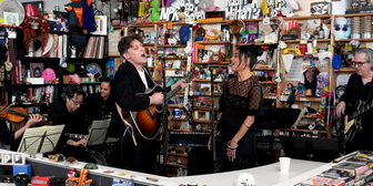 Nicole Scherzinger & Tom Francis Perform SUNSET BLVD Tiny Desk Concert