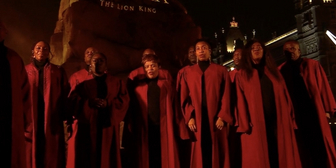 South African Cultural Gospel Choir Performs New LION KING Song