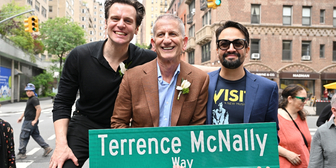 Broadway Celebrates the Unveiling of Terrence McNally Way