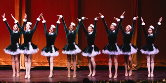 The Rockettes Welcome Harlem School of the Arts Students To Open the CHRISTMAS SPECTACULAR