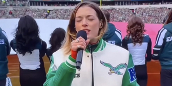 WICKED's Mary Kate Morrissey Performs National Anthem at Championship Game