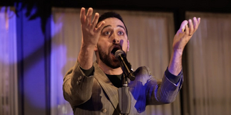 Watch George Abud Sing 'Perfection' from LEMPICKA