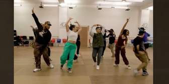 The Company of TAKE THE LEAD At Paper Mill Playhouses Performs 'Watch Me Move'