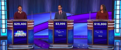 VIDEO: 'Musical Theatre' Featured as Final JEOPARDY! Category 