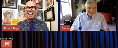 VIDEO: Meet the Man Behind the Show Posters- Frank 'Fraver' Verlizzo Visits Backstage LIVE with Richard Ridge- Watch Now! 