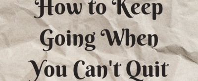 Student Blog: Semester Burnout: How to Keep Going When You Can't Quit