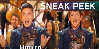 Video: Ethan Slater y Bowen Yang interpretan 'Dancing Through Life' en WICKED: UNA NOCHE MARAVILLOSA - Avance exclusivo