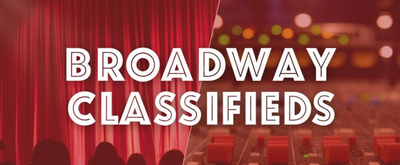 Now Hiring: Director, Lighting Designer, and More - BWW Classifieds Photo