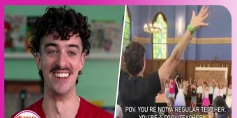 ビデオ: 話題の演劇教師カイル・メイソン氏、TODAYで特集