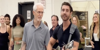 Video: Nick Fradiani & Cast Perform 'Sweet Caroline' in Rehearsals for A BEAUTIFUL NOISE Tour