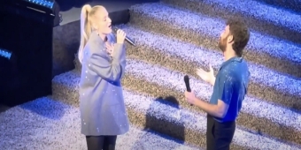 Video: Meghan Trainor Joins Ben Platt at Palace Residency to Perform 'Like I'm Gonna Lose You'