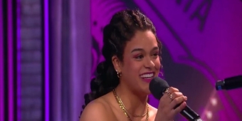 Vídeo: Kandi Burruss e Gianna Harris apresentam 'Perfect' de & JULIET no THE VIEW